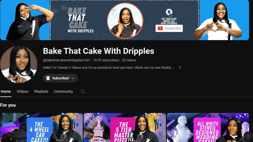 Dripplescakes channels