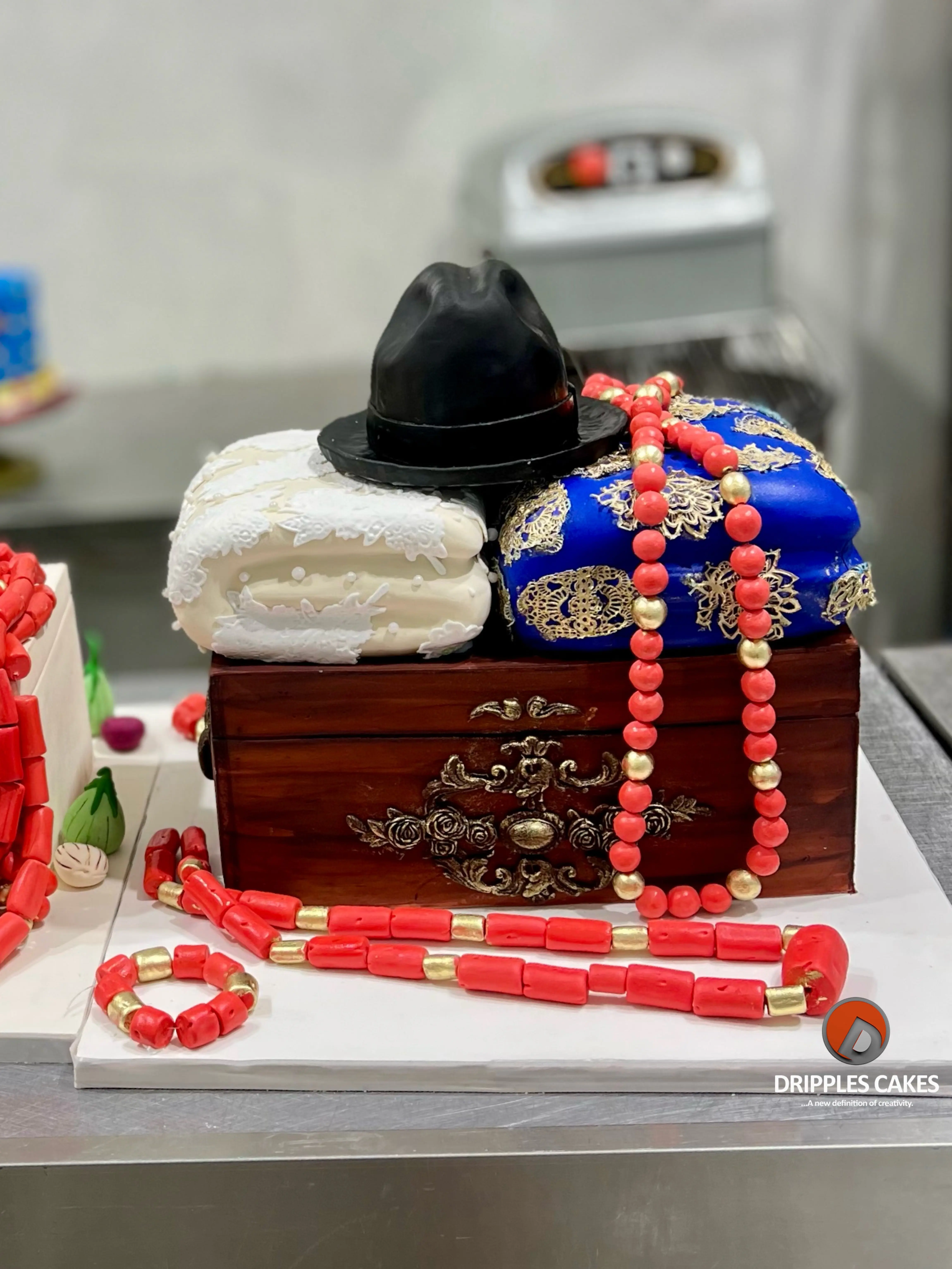 Traditional marriage cake